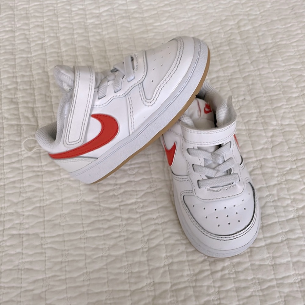 Toddler Nike Court Borough Low 2 Shoes size 7c